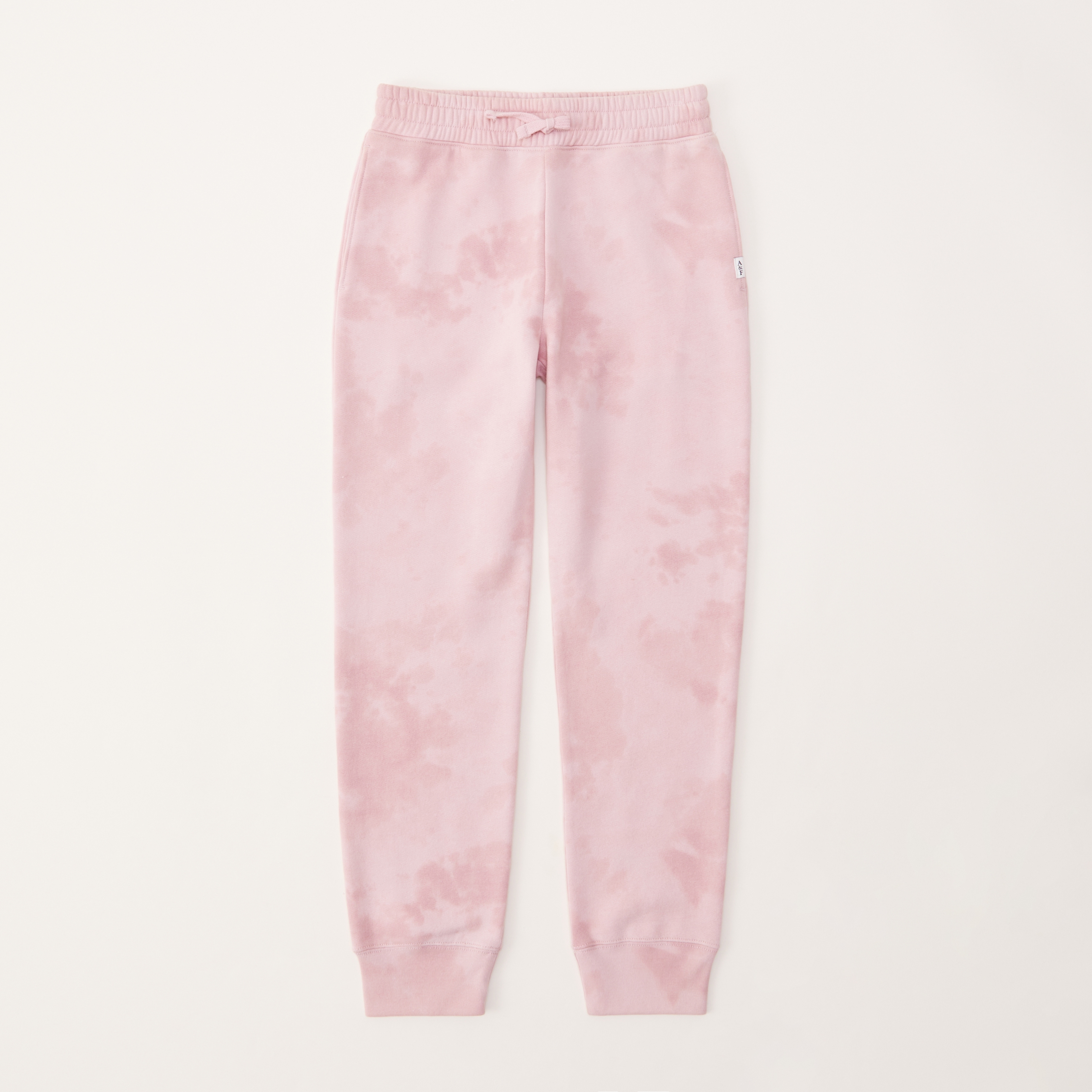 girls tie dye fleece joggers girls clearance Abercrombie