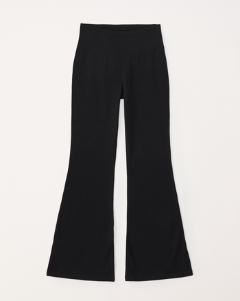 Kids Black Flare Pants