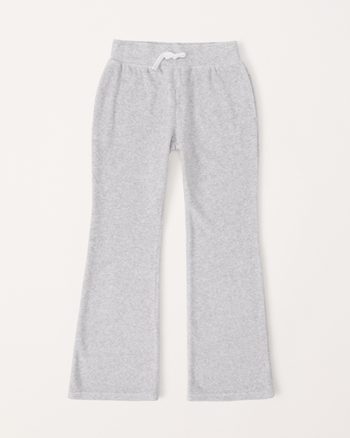 Grey Flared Sweatpants