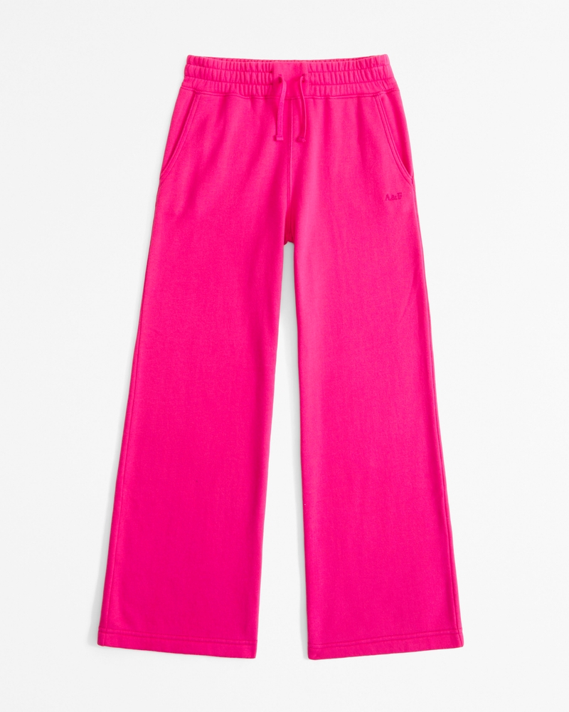 essential sunday logo fleece sweatpants