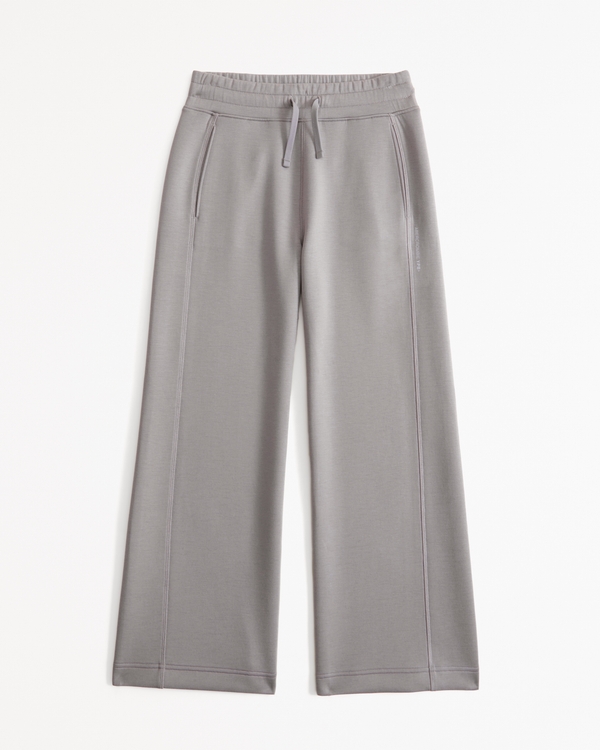 ypb neoknit wide leg sweatpants, Taupe