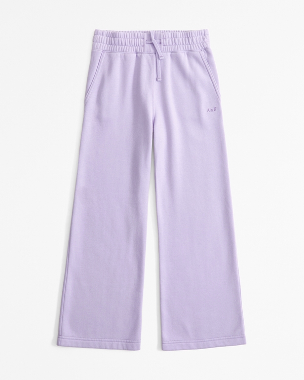 essential wide leg sweatpants, Light Purple