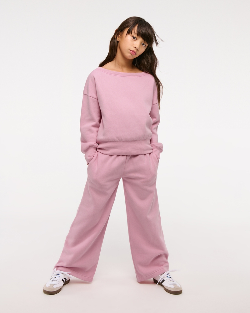 low rise baggy sweatpants