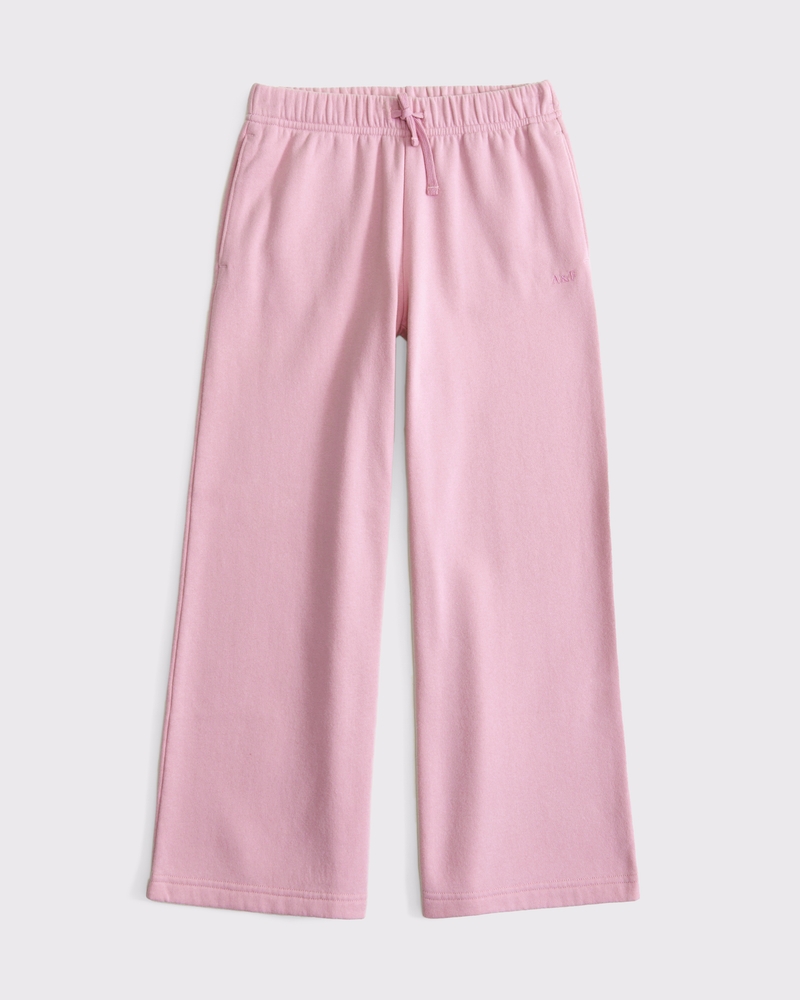 essential wide leg sweatpants