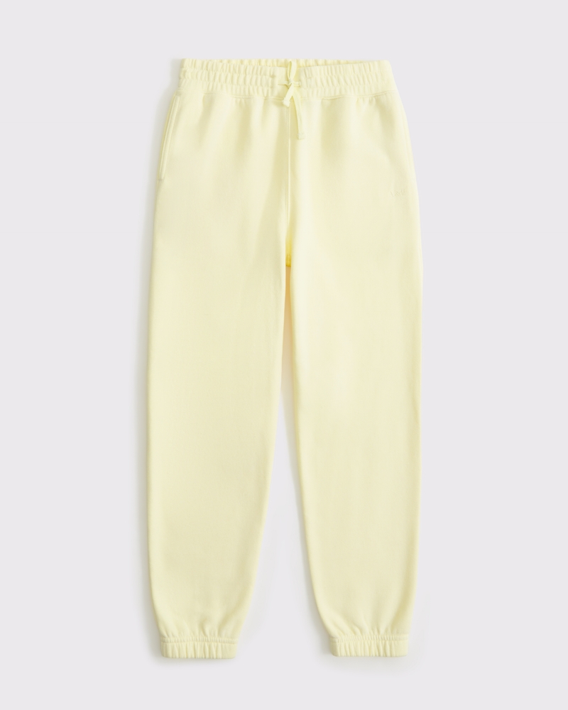 essential sunday logo fleece sweatpants