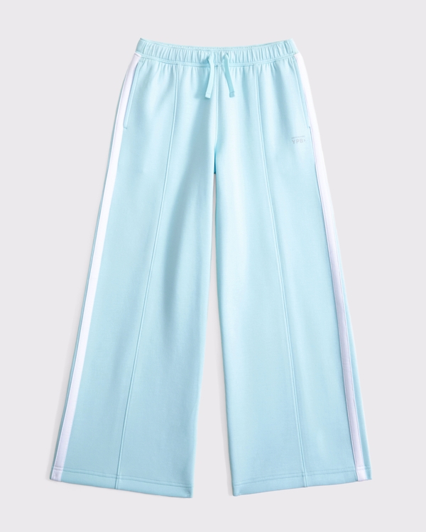 ypb neoknit low rise track pants, Baby Blue view 1