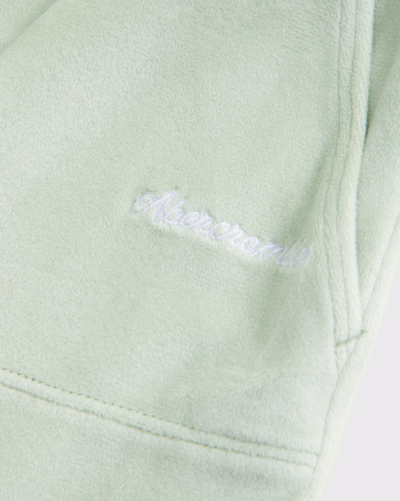 velour bootcut sweatpants