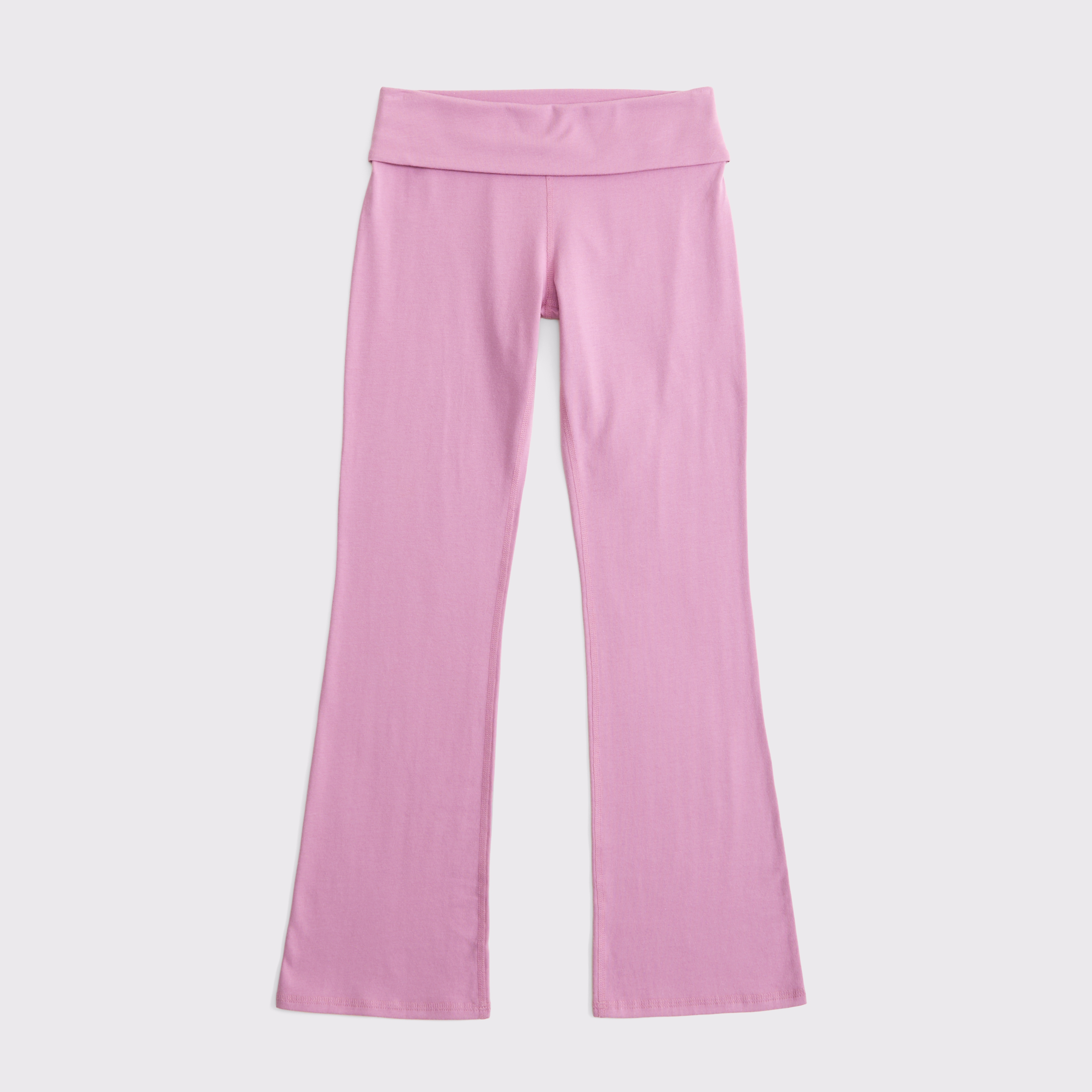 Abercrombie & Fitch Kids' Foldover Boot Leggings In Purple