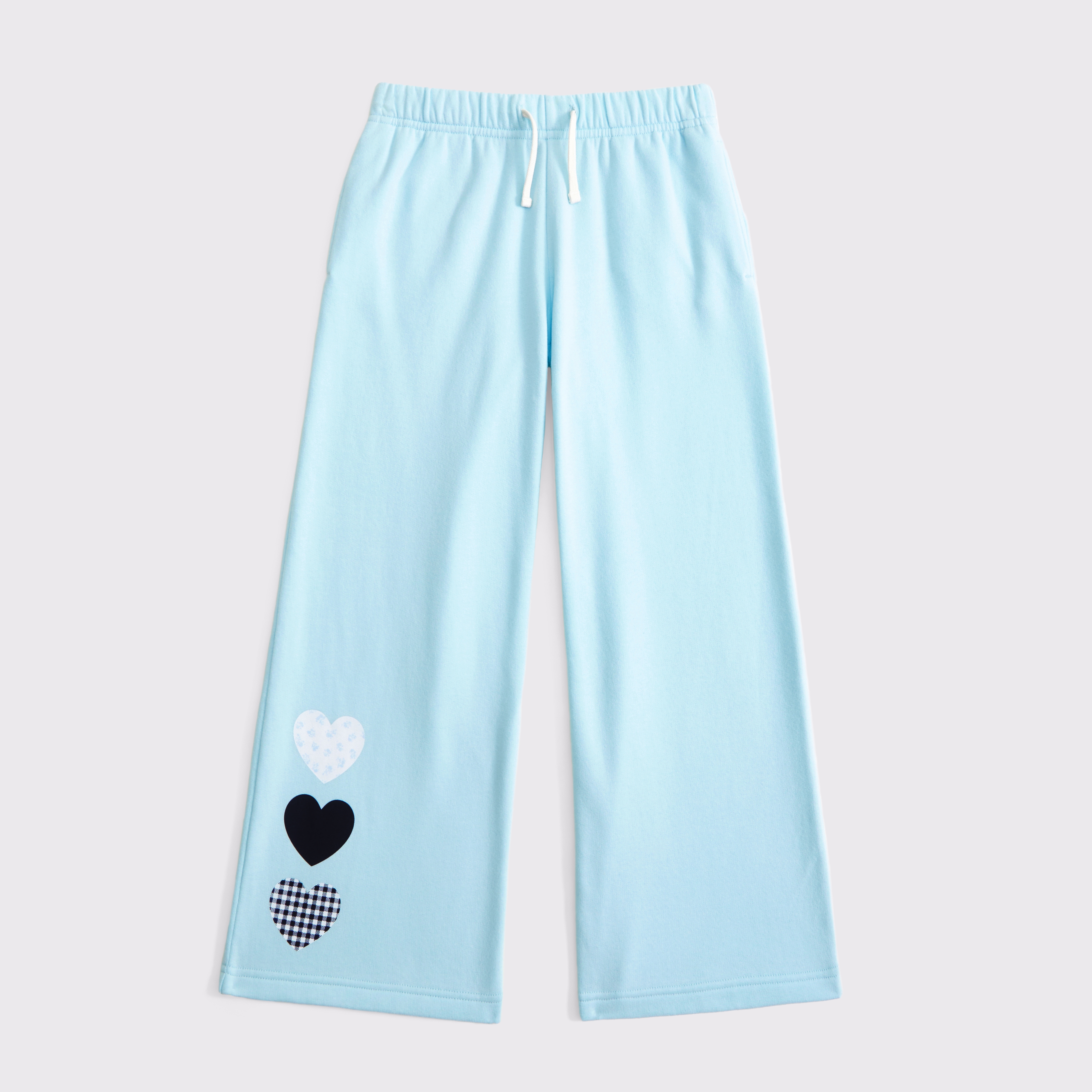 Abercrombie & Fitch Kids' Low Rise Baggy Sweatpants In Blue