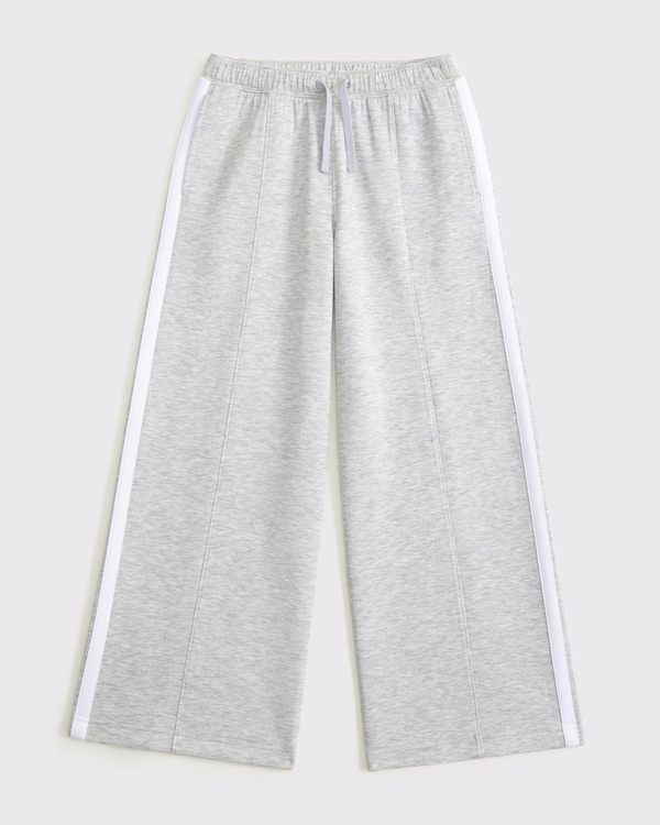 ypb low rise track pants, Light Gray view 1
