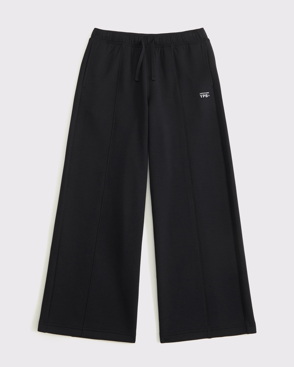 ypb neoknit low rise track pants, Black view 1