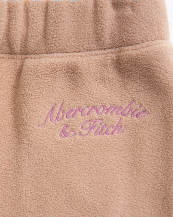 low rise baggy sweatpants, Light Brown view 2