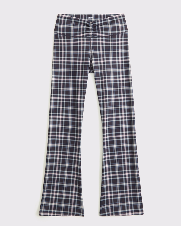 ypb mini-flare leggings, Plaid view 1