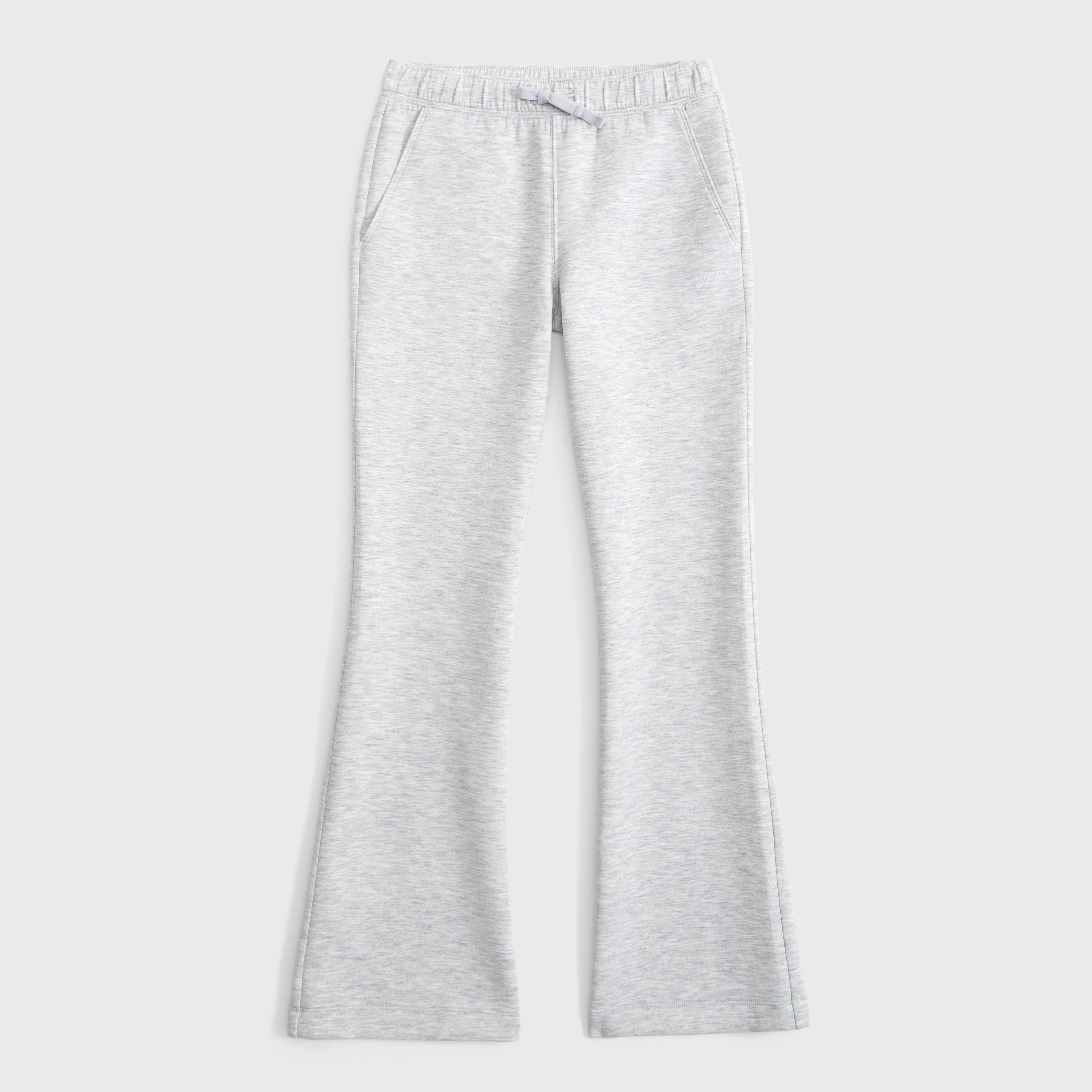 Abercrombie & Fitch Kids' Ypb Neoknit Bootcut Sweatpants In Gray