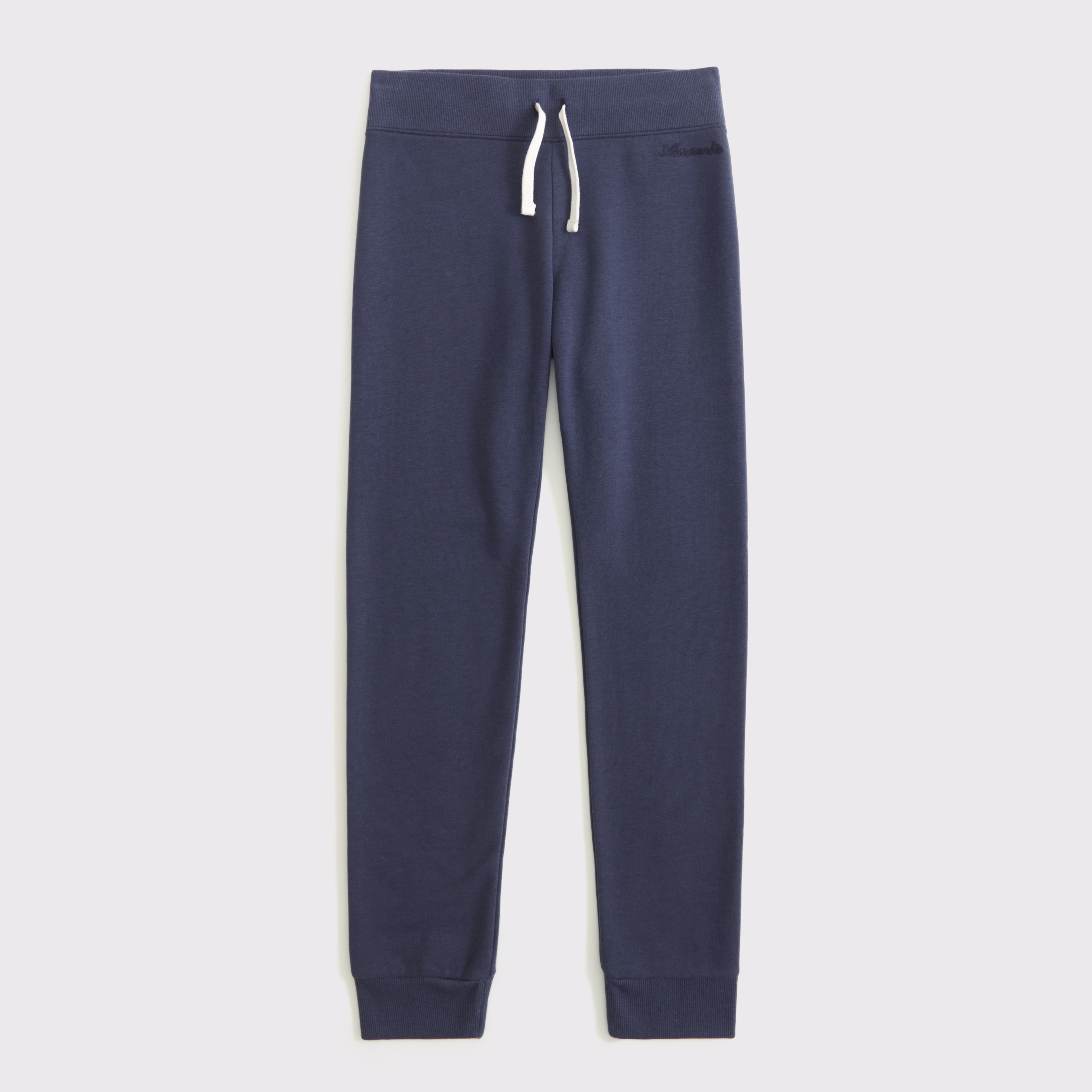 Abercrombie & Fitch Kids' Essential Fleece Leggings In Blue