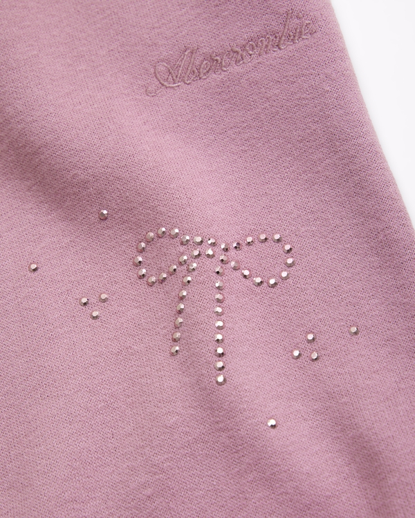 essential wide leg sweatpants, Light Mauve view 2