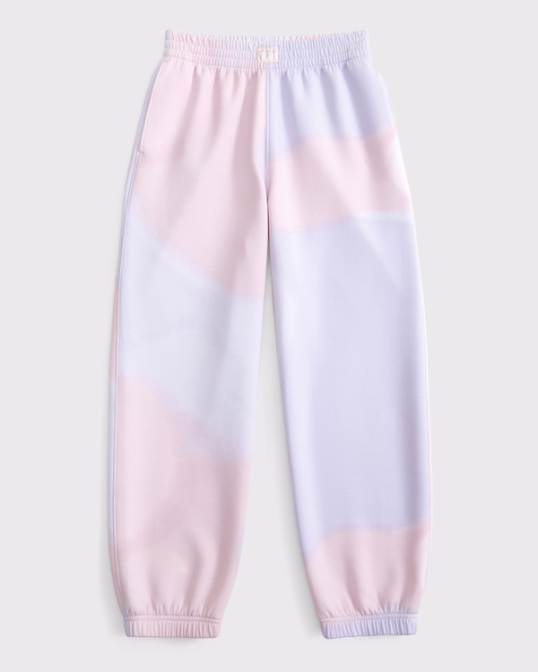 ypb neoknit baggy joggers, Pink Pattern view 1
