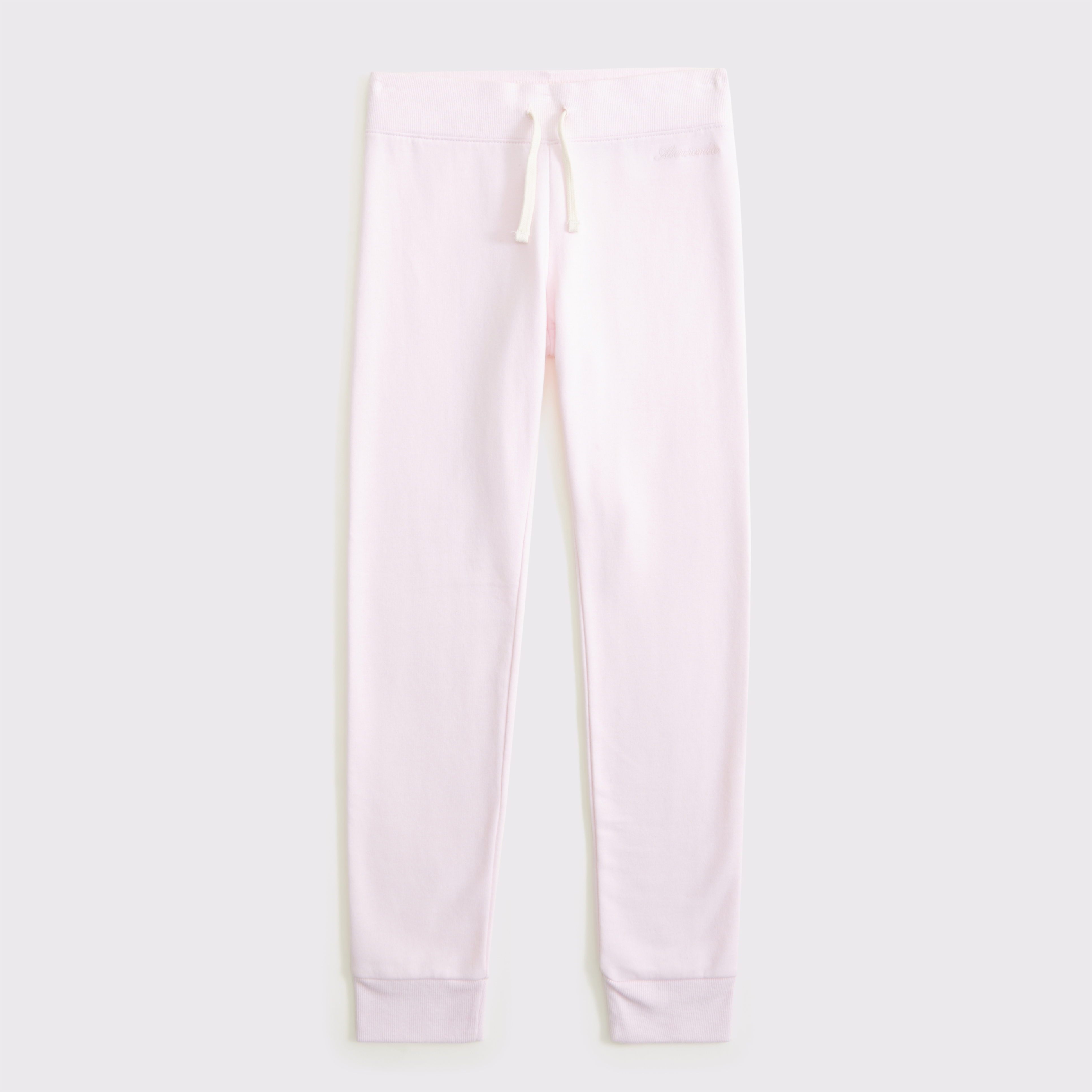 Abercrombie & Fitch Kids' Essential Fleece Leggings In Pink