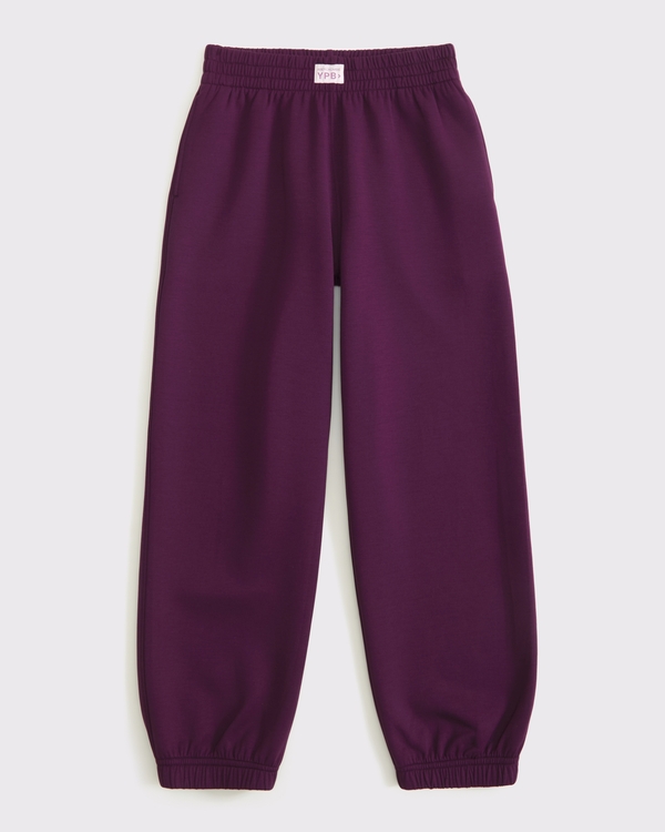ypb neoknit baggy joggers, Port Wine view 1