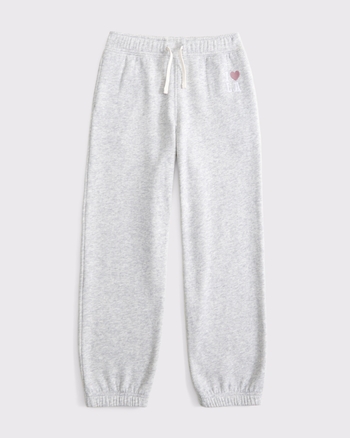 graphic fleece sweatpants