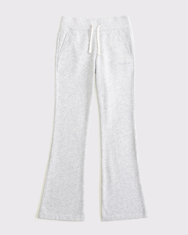 essential bootcut sweatpants, Light Gray view 1