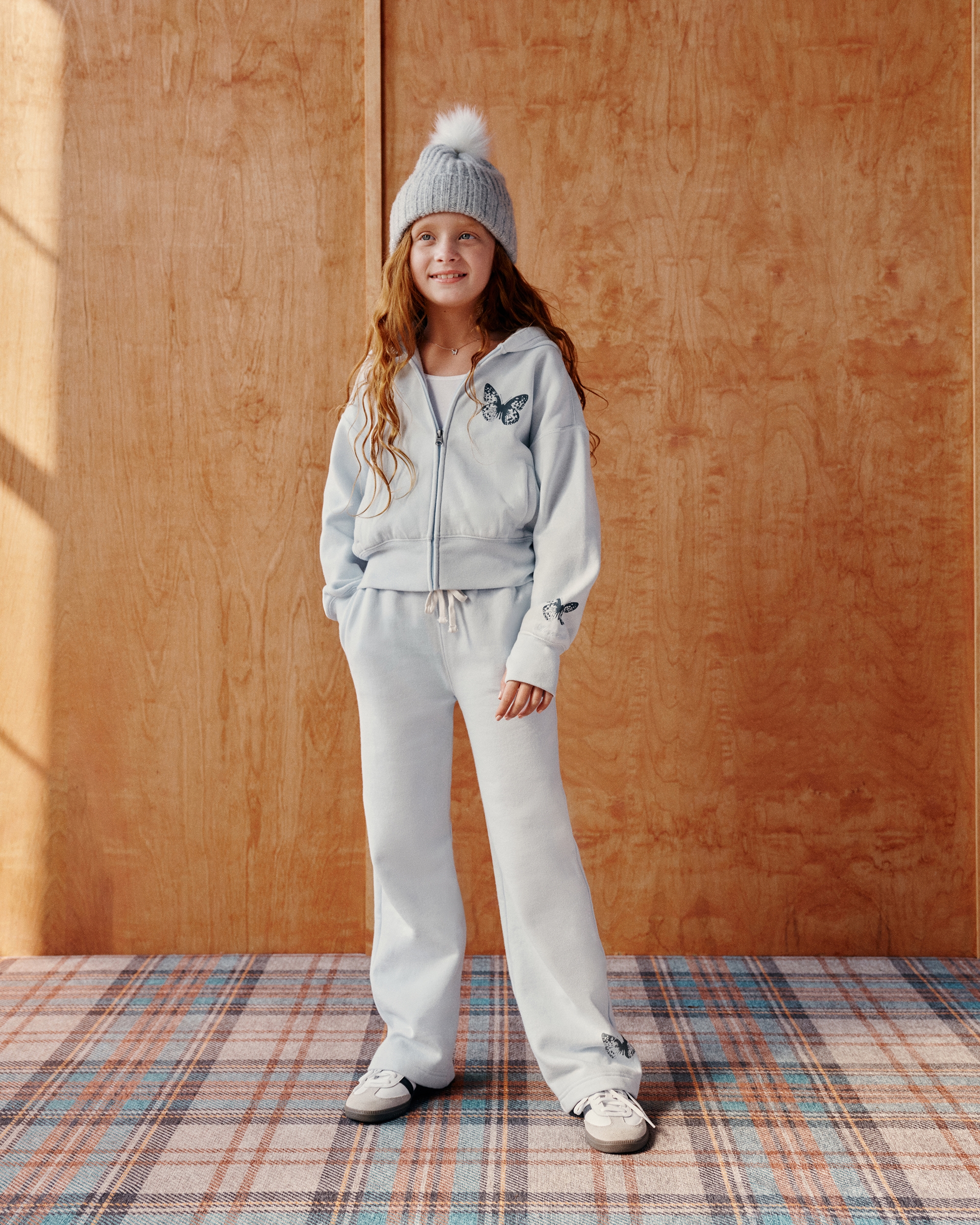 Abercrombie & Fitch Kids' Essential Wide Leg Sweatpants