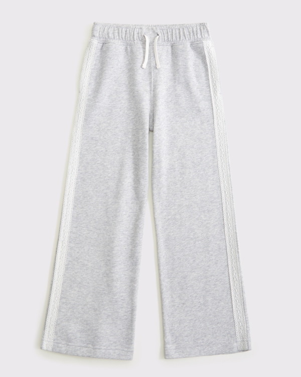 girls essential wide leg sweatpants | girls | Abercrombie.com