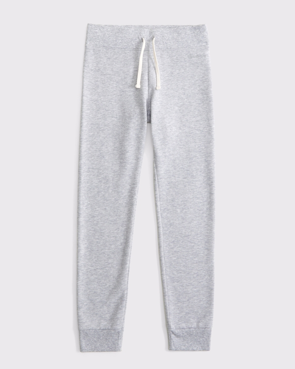 fleece leggings, Light Gray view 1