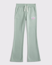 logo wide leg sweatpants