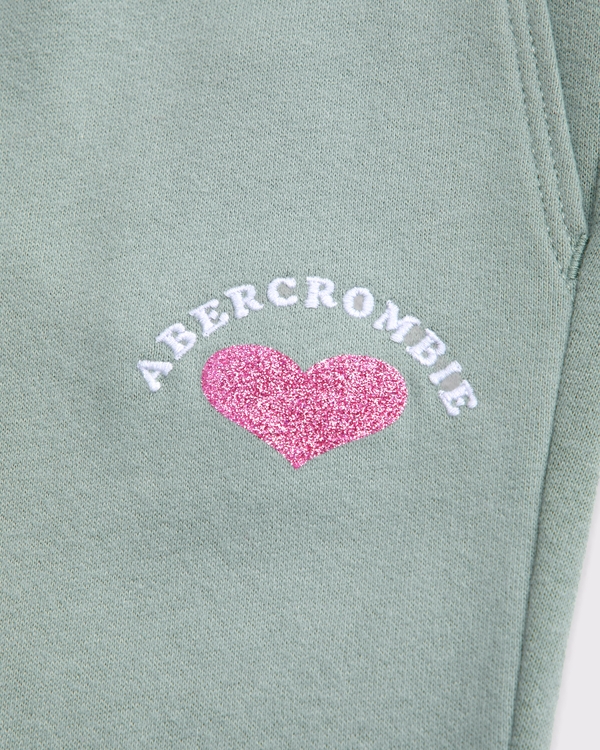 low rise bootcut sweatpants, Sage Green view 2