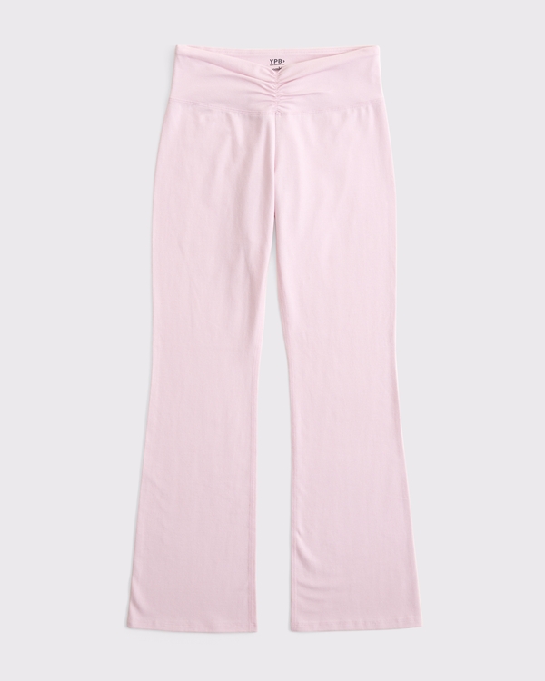 ypb cinched flare legging, Ballet Pink view 1