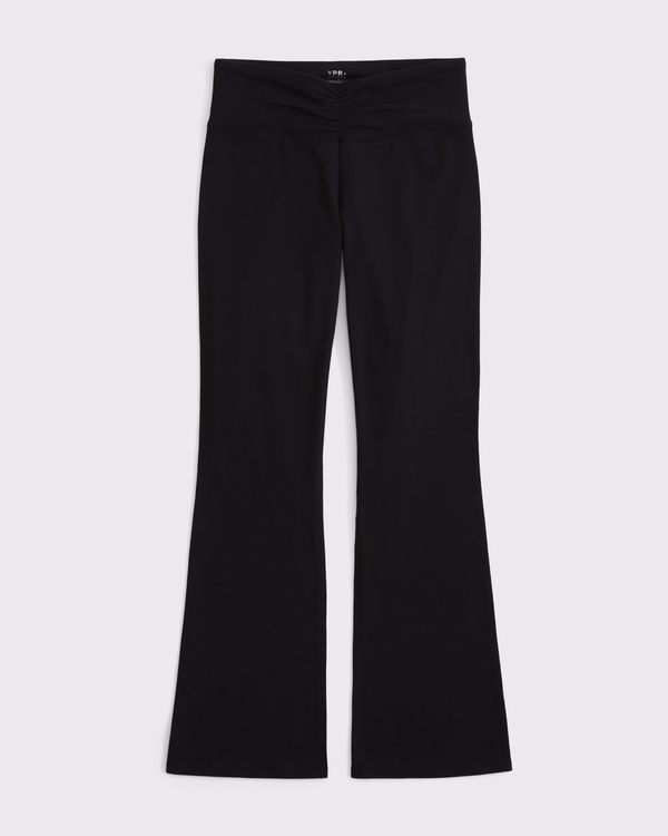 ypb cinched flare legging, Black view 1