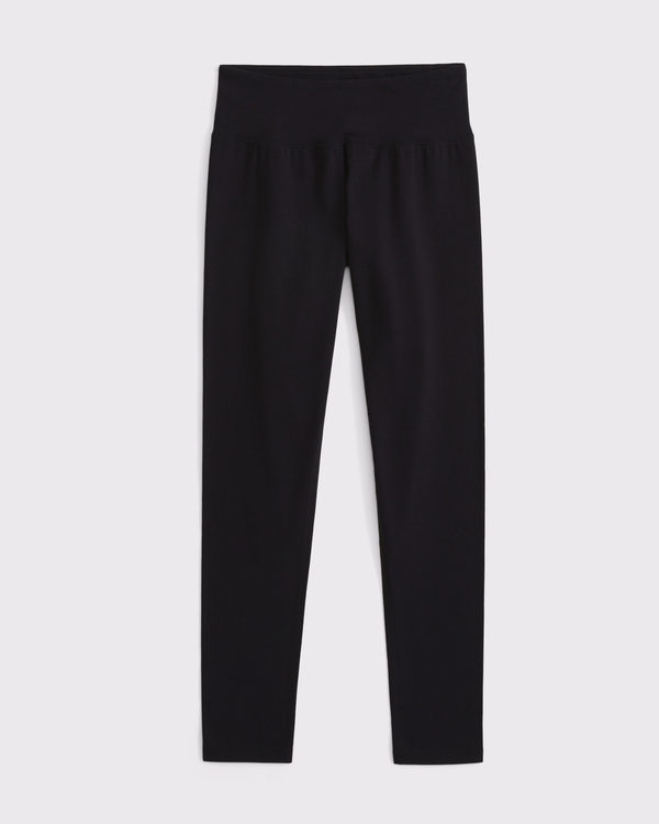 essential knit legging, Black view 1
