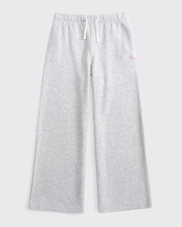 essential baggy sweatpants, Light Gray view 1