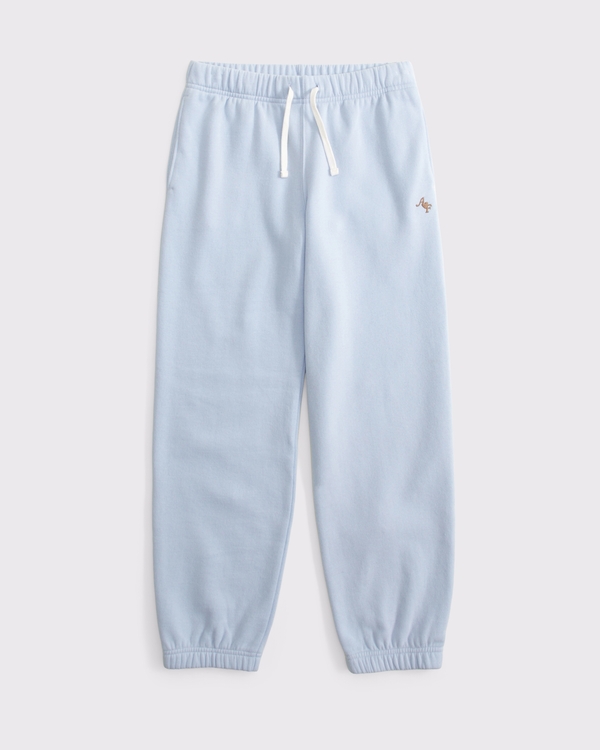 essential logo baggy jogger, Powder Blue view 1