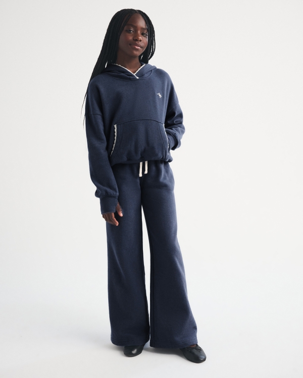essential baggy sweatpants, Navy view 1