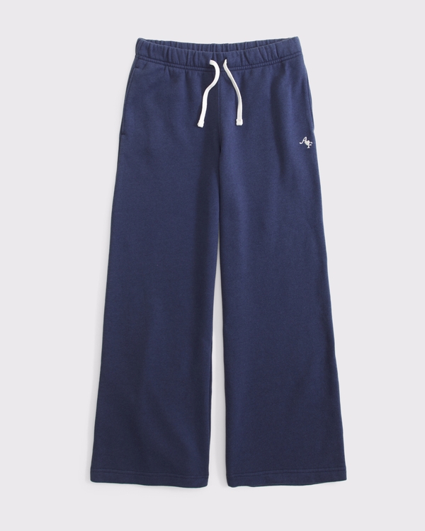 essential baggy sweatpants, Navy view 1