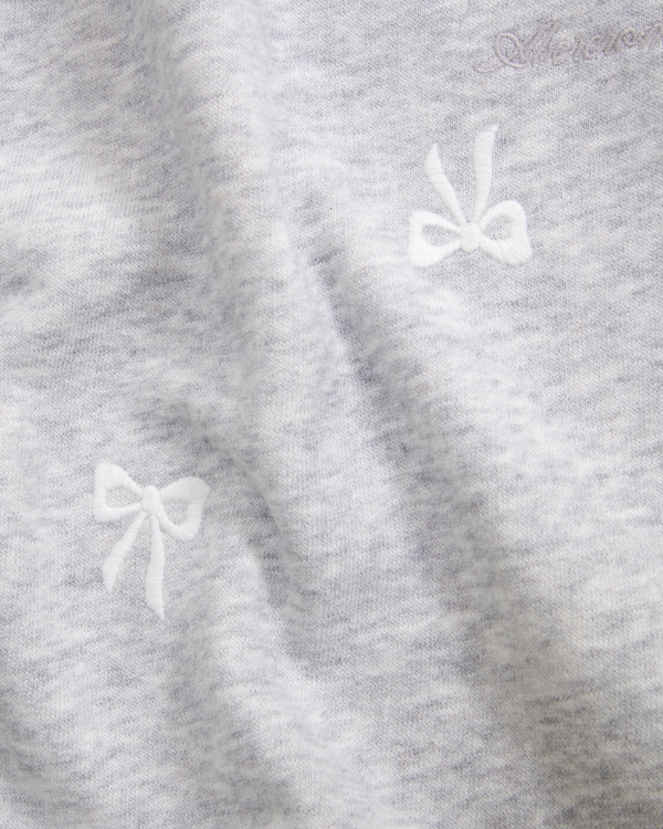 essential wide leg sweatpants, Light Gray view 2