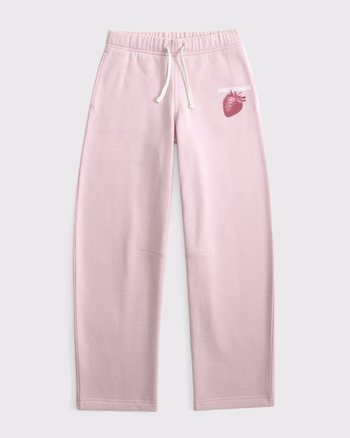 graphic logo barrel sweatpants from Abercrombie & Fitch - $44.95