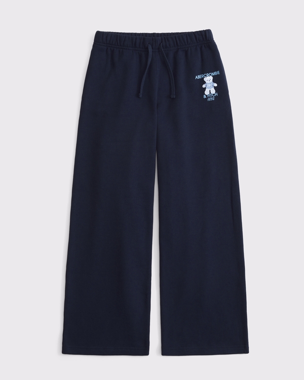 baggy open-hem sweatpant