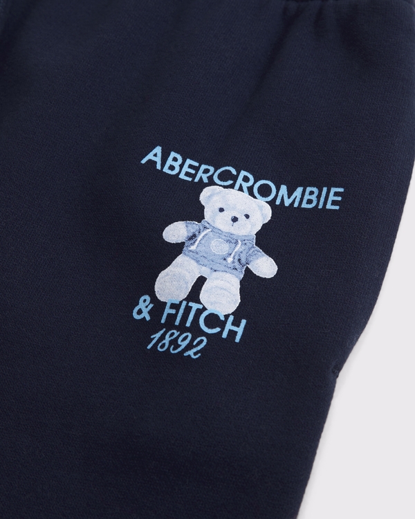baggy open-hem sweatpant, Deep Navy view 2