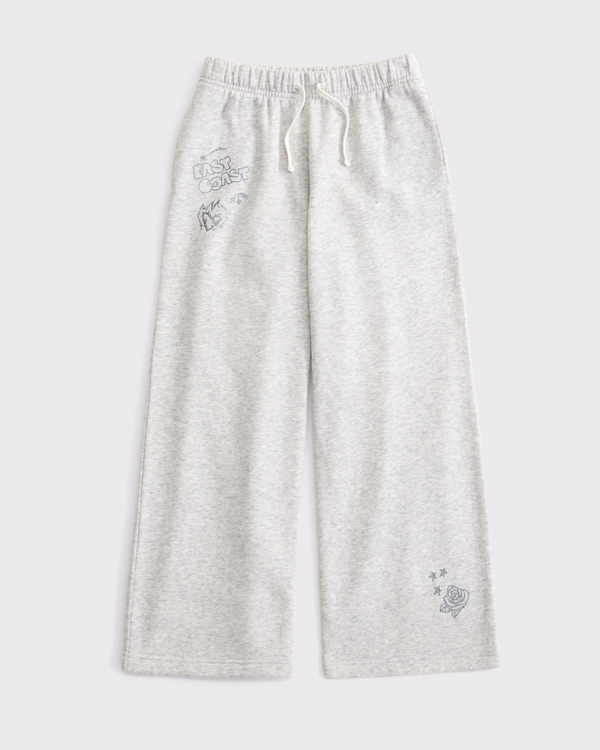 baggy open-hem sweatpant