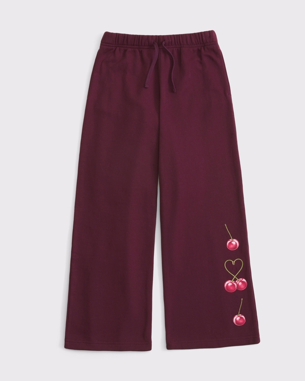 baggy open-hem sweatpant