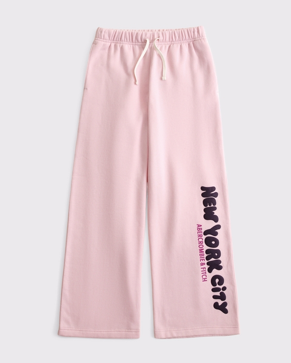 baggy open-hem sweatpant