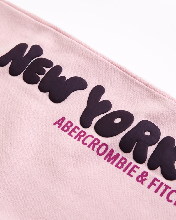 baggy open-hem sweatpant, Baby Pink view 2