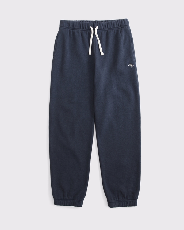 essential sunday logo baggy jogger, Sapphire view 1