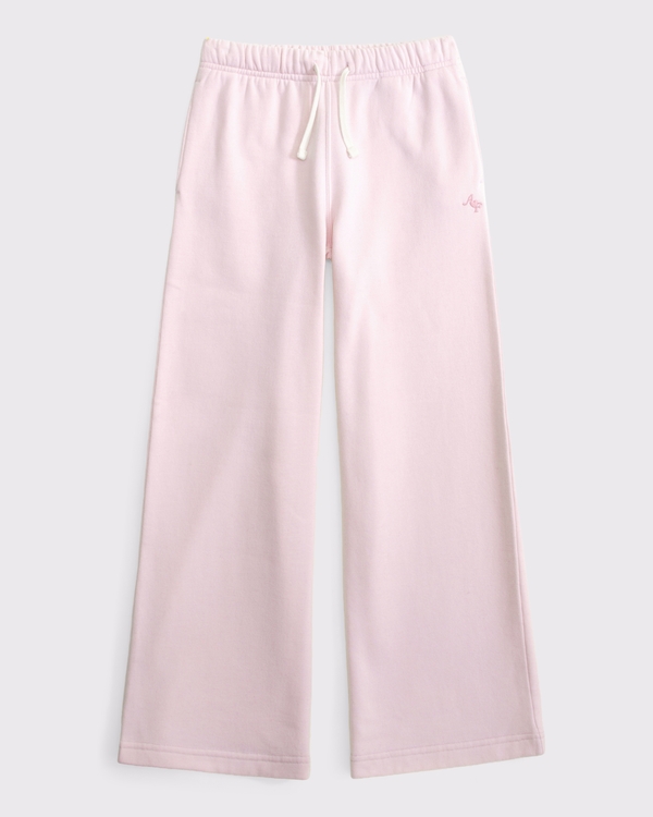 essential baggy sweatpants, Pale Pink view 1