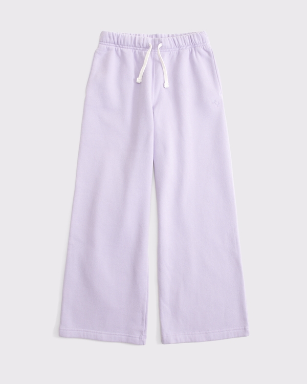 essential baggy open-hem sweatpant, Lavender Haze view 1