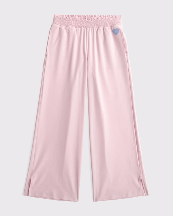 ypb traveler mid rise baggy sweatpants, Pale Lilac view 1