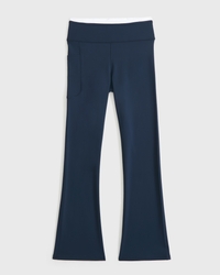 ypb double waistband mini-flare leggings